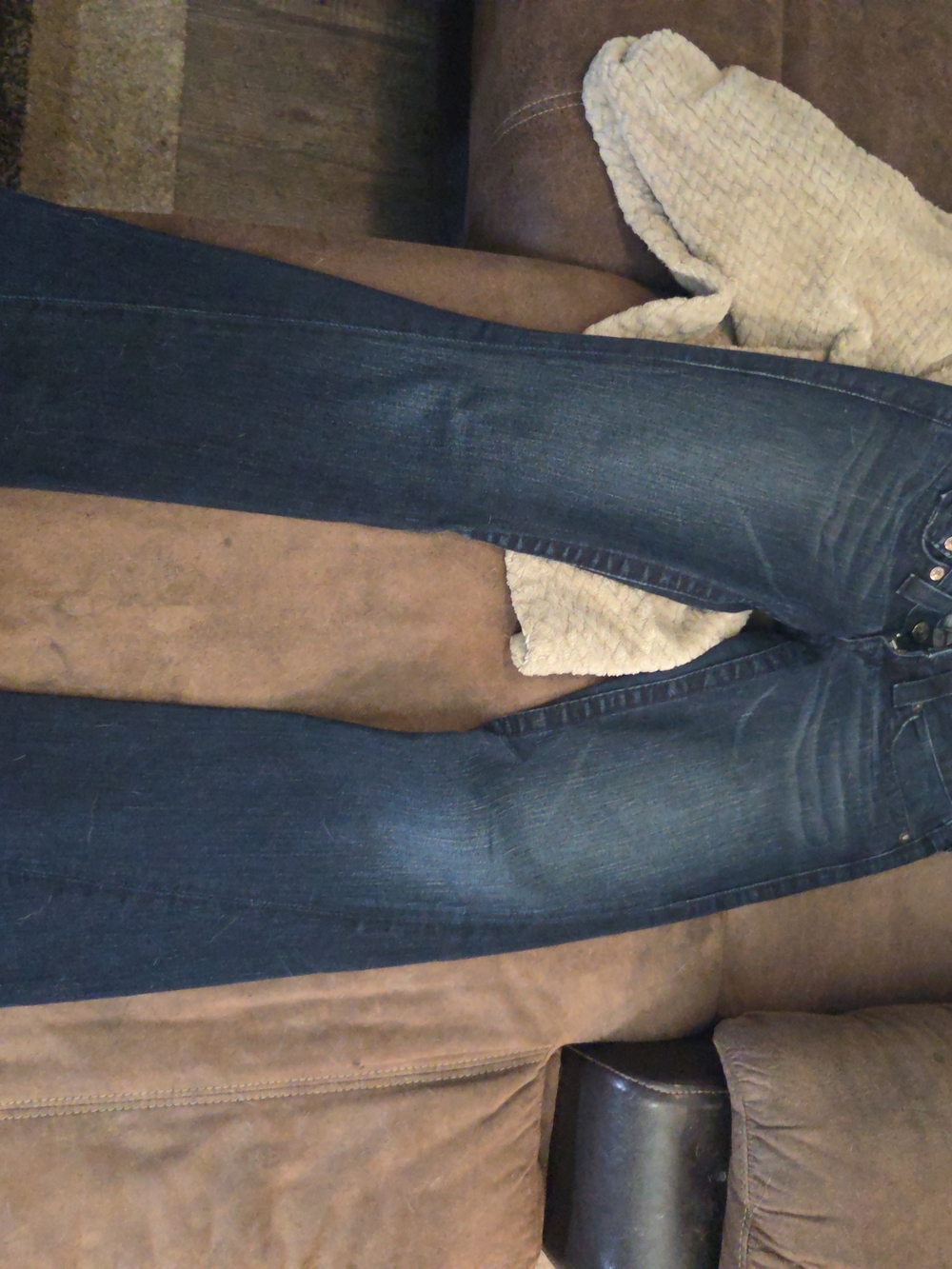 True Religion Women's Dark Wash Bootcut Jeans